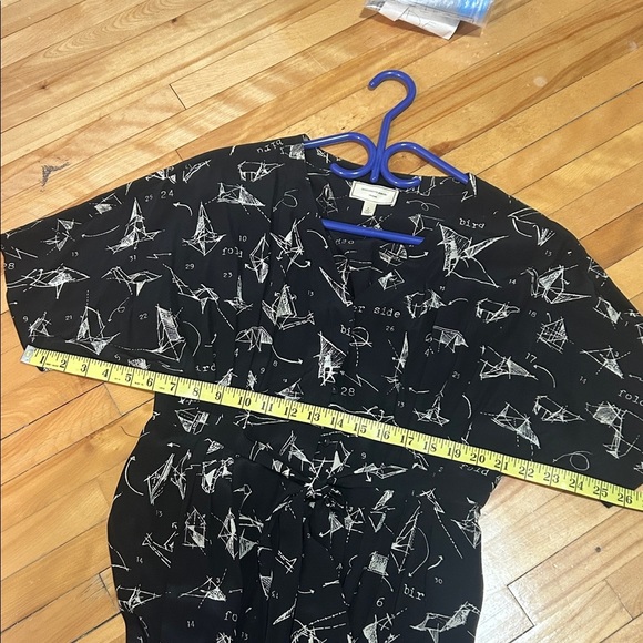 Anthropologie Moulinette Souers Many Folds Shirtdress 100% silk Origami size 2 - Picture 9 of 13